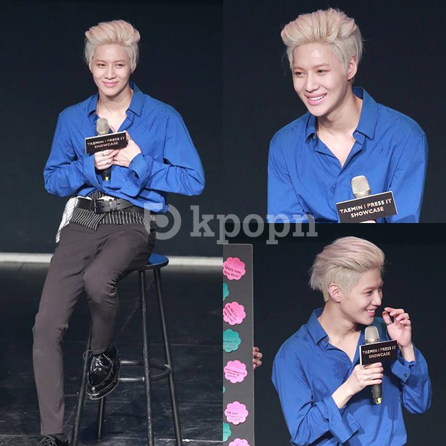 泰民《PRESS IT》台灣 SHOWCASE(來源:Kpopn)