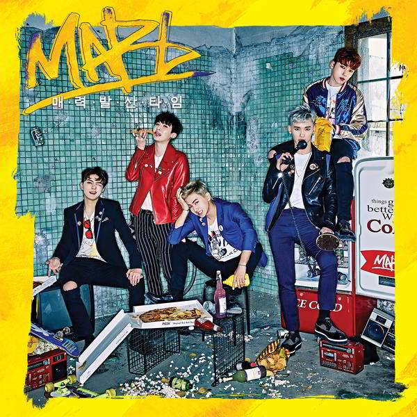 MAP6《魅力發散時間》封面照(來源：Genie)