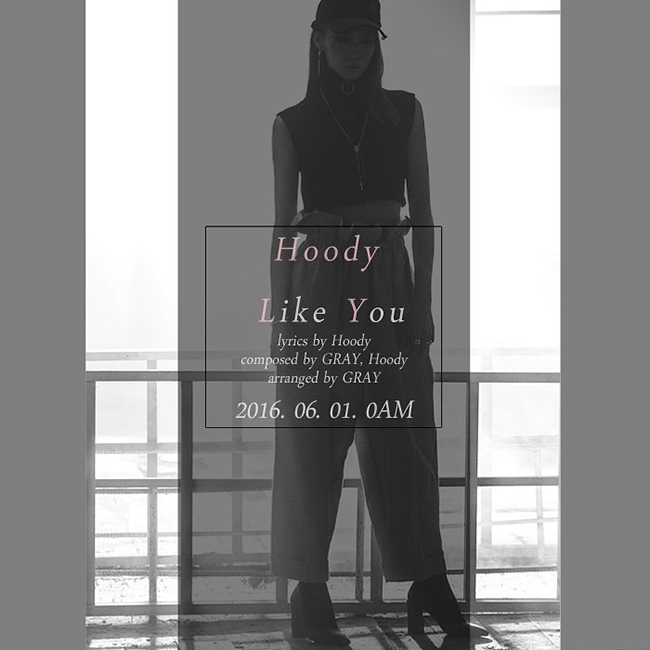 Hoody《Like You》概念照(來源：AOMG@Facebook)