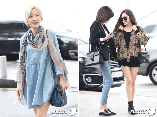 太妍、Tiffany @ 機場時尚