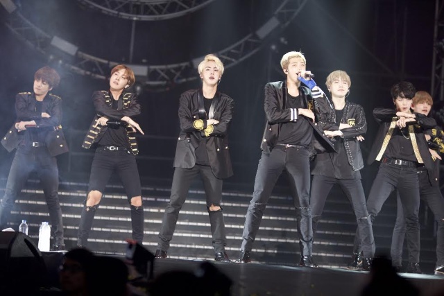 BTS 防彈少年團 @ 台灣演唱會 (來源:就是娛樂)