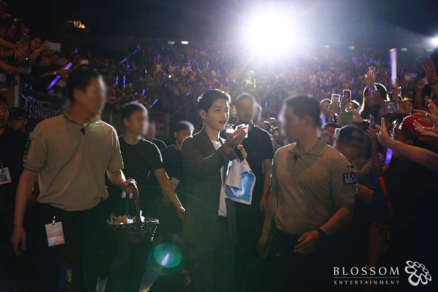 宋仲基香港粉絲見面會  (圖片來源：Blossom Ent.)