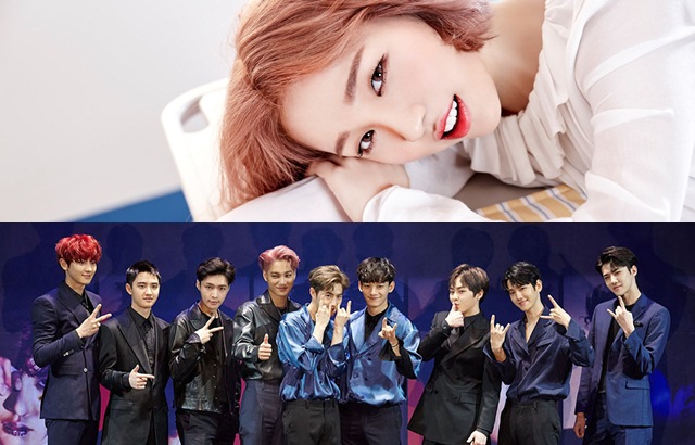 白娥娟、EXO @縮圖 (來源：白娥娟 FB、EXO vyrl.：白娥娟 FB、EXO vyrl.)