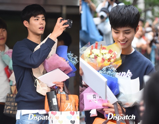 朴寶劍《音樂銀行》上班 (來源：dispatch)