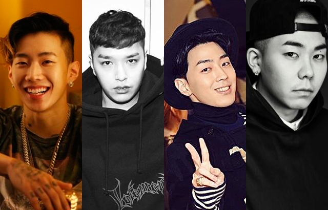 (縮圖)朴宰範、Simon D、GRAY、LOCO(來源：NAVER)