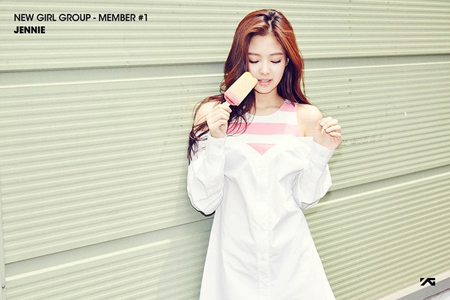 YG 新女團成員：Jennie(來源：YG@Facebook)