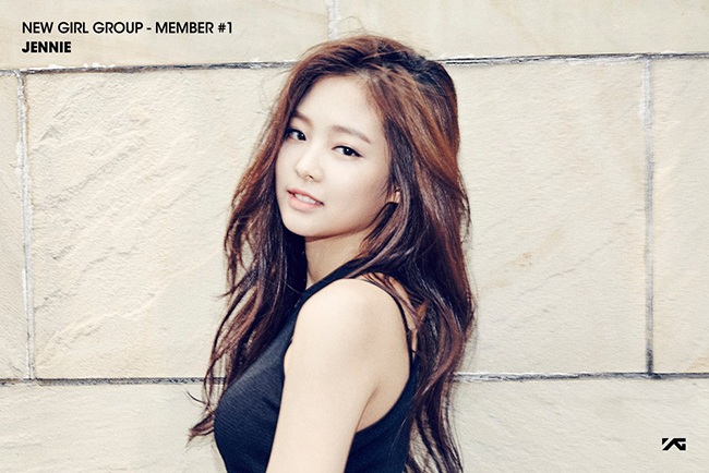 YG 新女團成員：Jennie(來源：YG@Facebook)