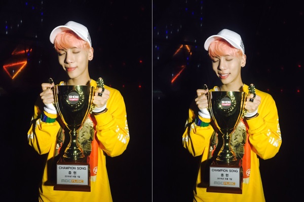 鐘鉉《Show Champion》一位