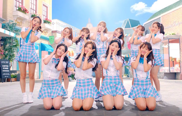 I.O.I「Petitzel Eclairs」廣告截圖