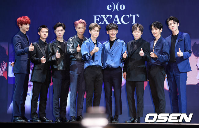 EXO《EX'ACT》記者會