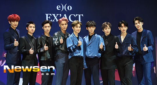 EXO《EX'ACT》記者會