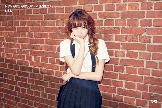 YG 新女團成員:LISA(來源:YG Entertainment@Facebook)