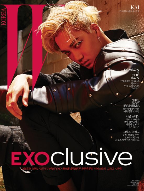 KAI《W Korea》封面