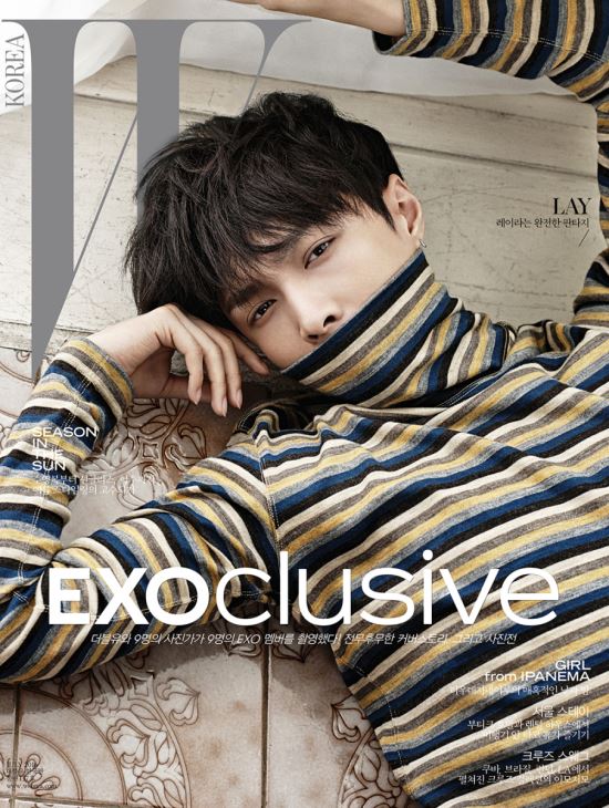 LAY《W Korea》封面
