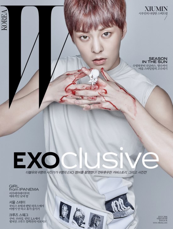 XIUMIN《W Korea》封面