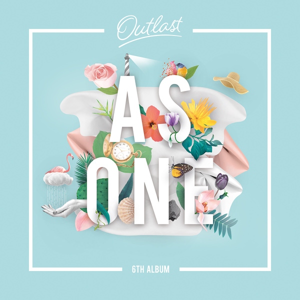 As One《Outlast》封面照(來源：Genie)