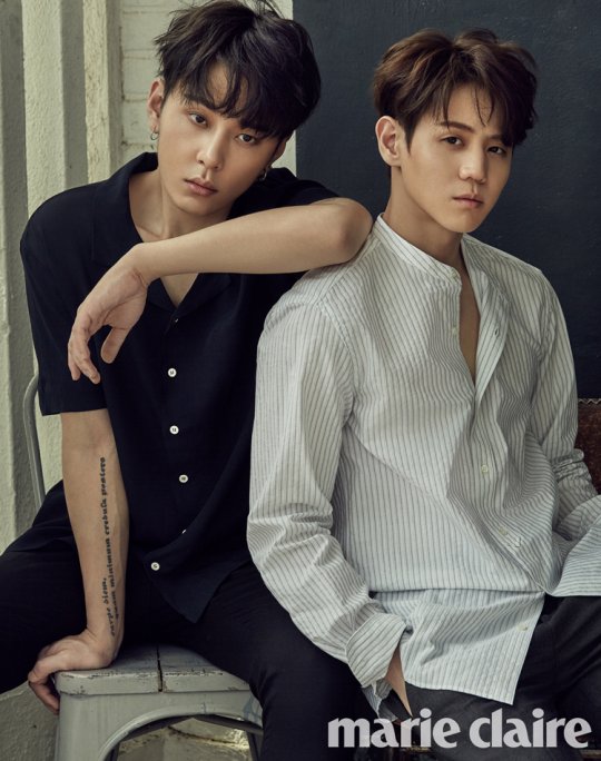 俊亨、耀燮@《Marie Claire》7月號
