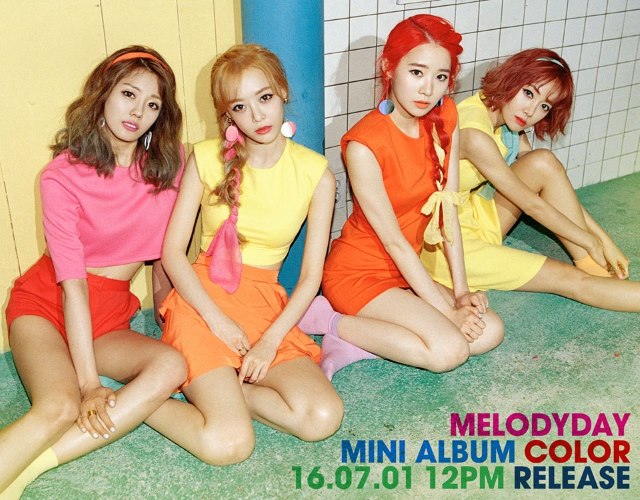 Melody Day《COLOR》概念照