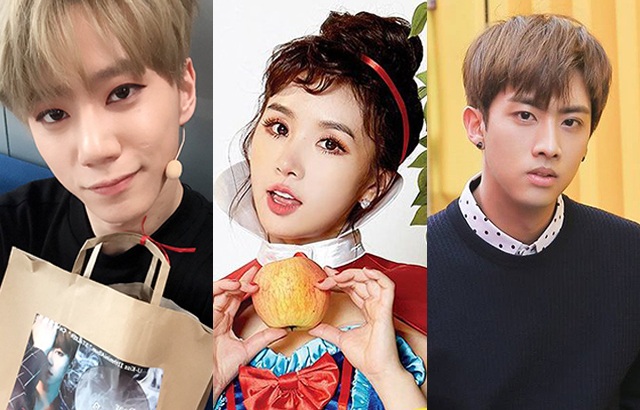 (縮圖)Jun、曹璐、In Seong(來源：Jun@Twitter、FIESTAR、KNK@Facebook)