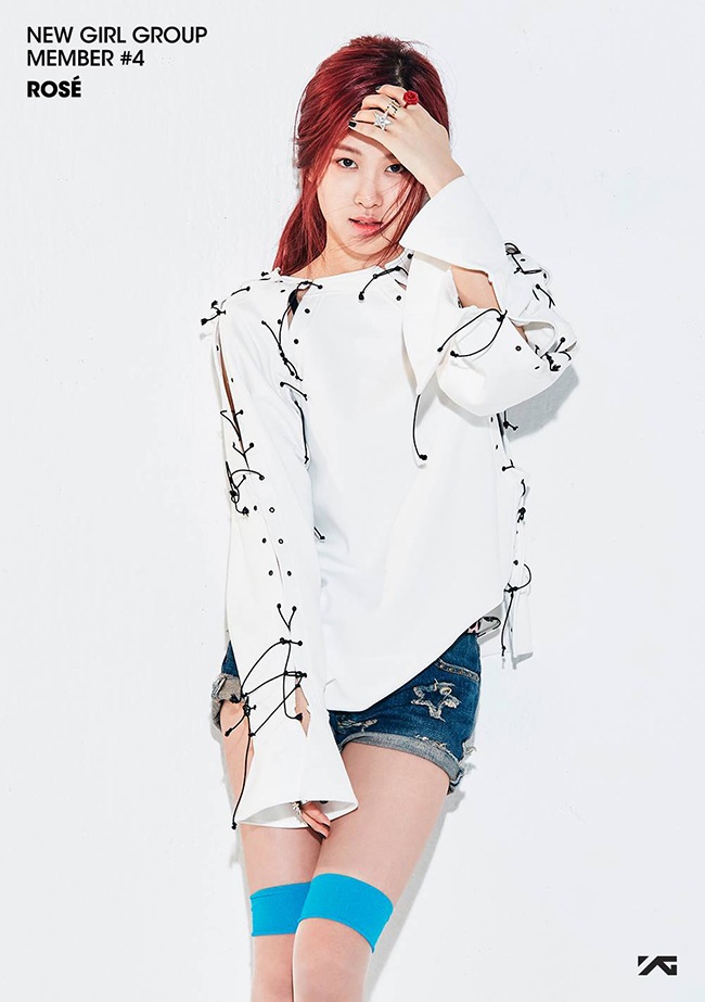 YG 新女團成員：ROS&Eacute;(來源：YG-Family @FB)