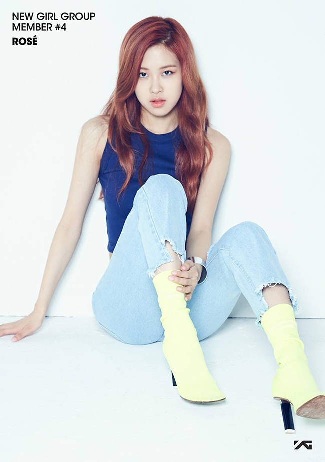 YG 新女團成員：ROS&Eacute;(來源：YG-Family @FB)