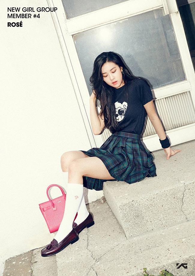 YG 新女團成員：ROS&Eacute;(來源：YG-Family @FB)