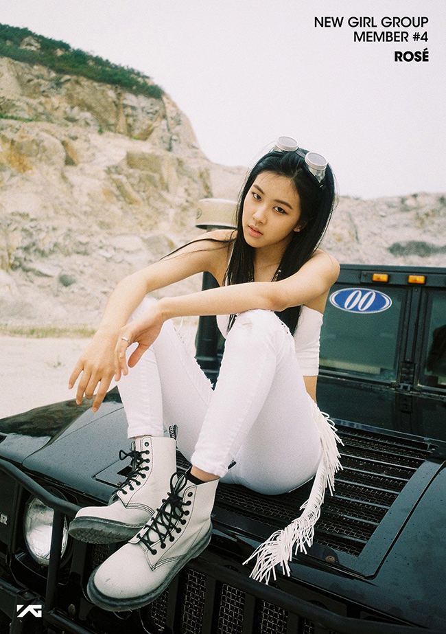 YG 新女團成員：ROS&Eacute;(來源：YG-Family @FB)
