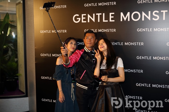 宋智孝、古天樂、楊千嬅出席 GENTLE MONSTER 旗艦店開幕活動