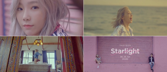 太妍、DEAN《Starlight》MV 預告截圖