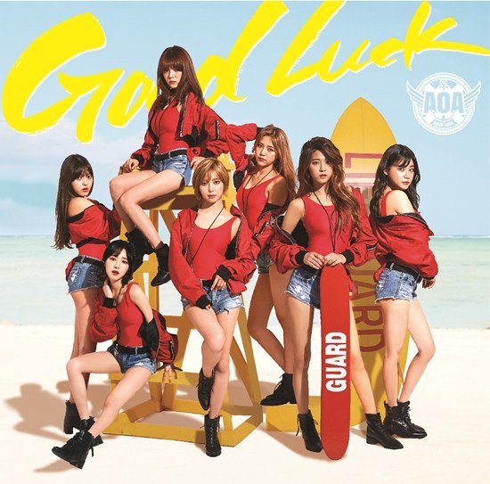 AOA 日單《Good Luck》封面 ~ 初回限定盤 A (來源:AOA@日本官網)