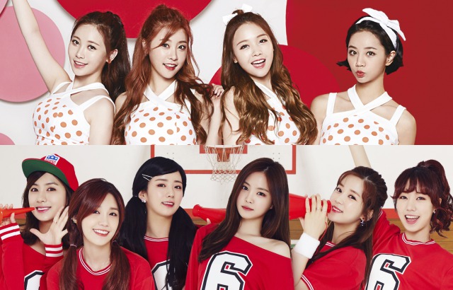 Girl&rsquo;s Day、A Pink
