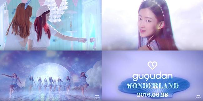 gugudan《Wonderland》第二波預告(來源：影片截圖)