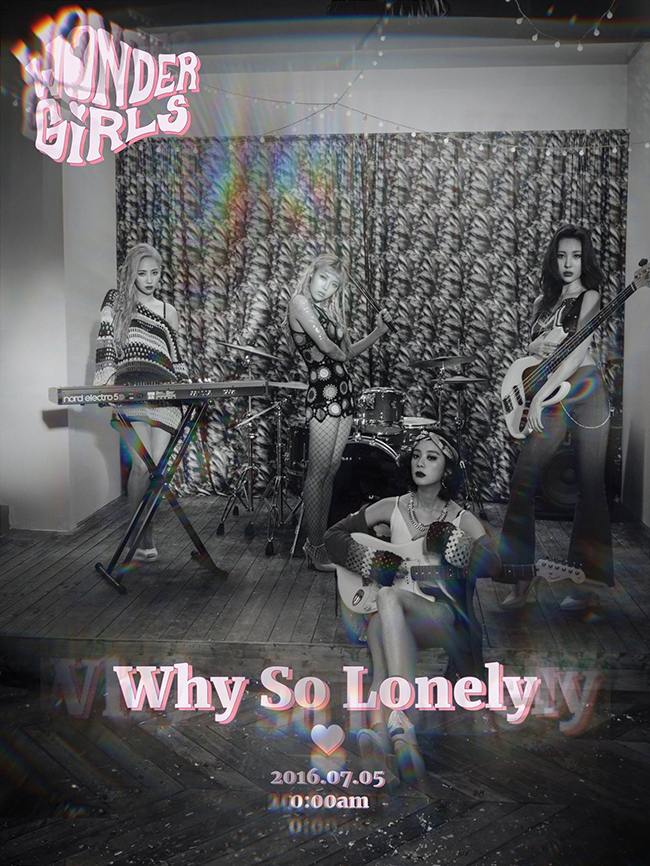 Wonder Girls《Why So Lonely》團體概念照