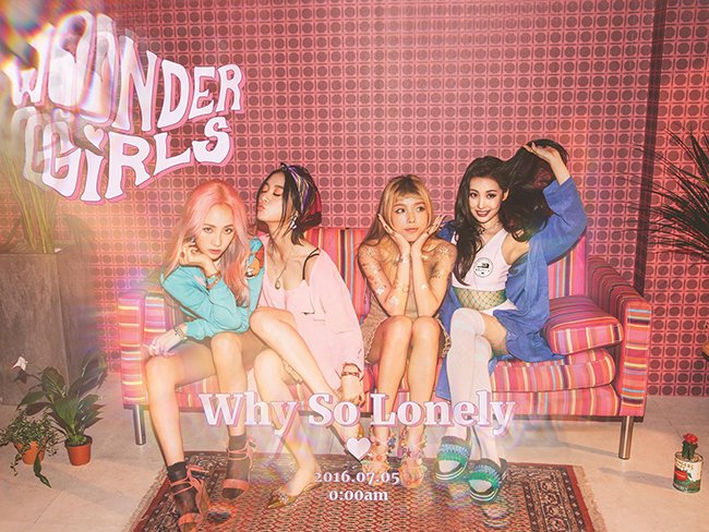 Wonder Girls《Why So Lonely》團體概念照