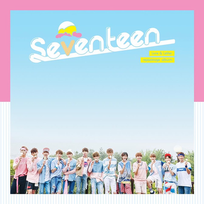 SEVENTEEN 改版專輯封面照(來源：SEVENTEEN@Facebook)