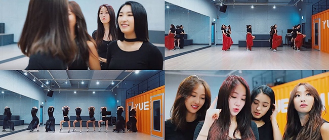 SISTAR《I Like That》舞蹈練習版 MV(來源：影片截圖)