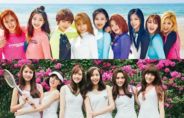 TWICE、GFRIEND @ 縮圖 (來源:HIGHCUT、GF@FB)