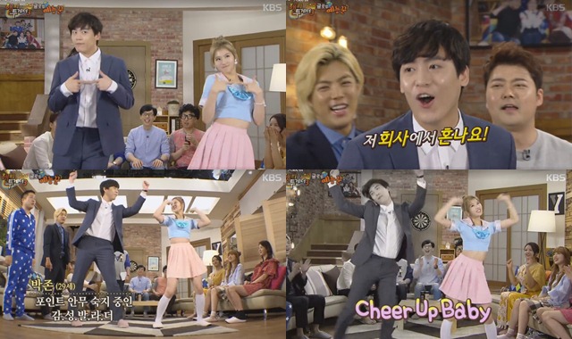 John Park《Happy Together》跳《Cheer Up》(來源：影片截圖)