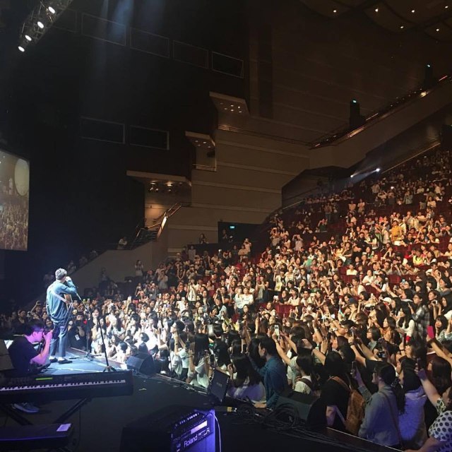 Roy Kim 臺北演唱會 (2016.07.24) (來源：Roy Kim Instagram)