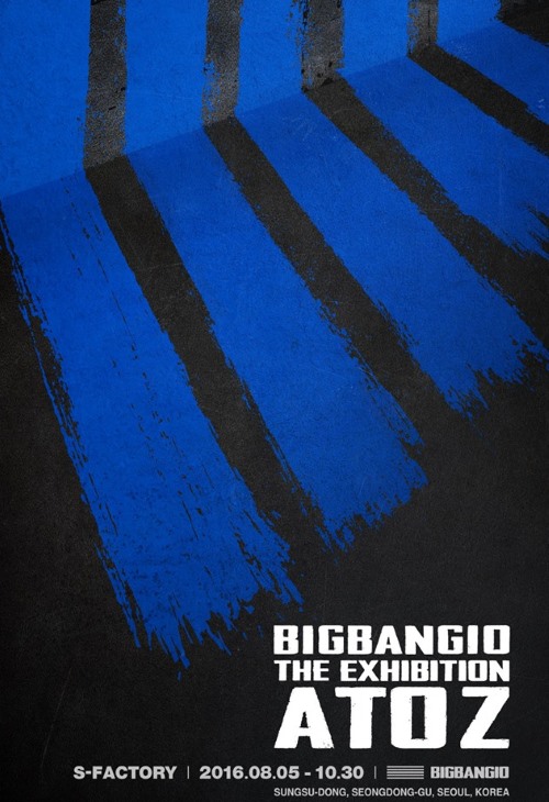 BIGBANG 十週年紀念展《A TO Z》海報