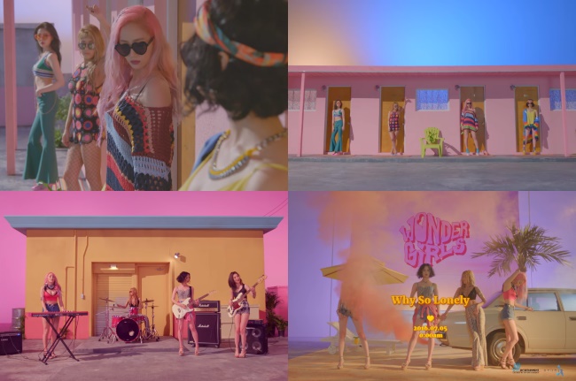 Wonder Girls《Why So Lonely》MV 預告