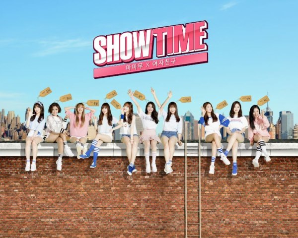 《SHOWTIME MAMAMOO X GFRIEND》海報