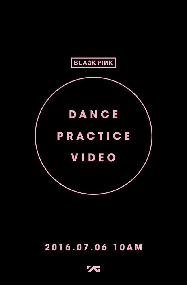 BLACKPINK 舞蹈練習影片預告照