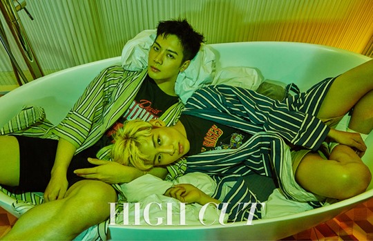 Jackson、BamBam《HIGH CUT》畫報