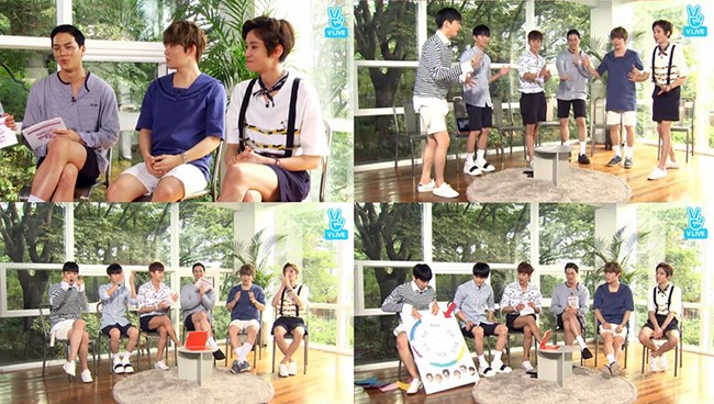 TEEN TOP@V app(來源：heraldpop、sportsseoul)