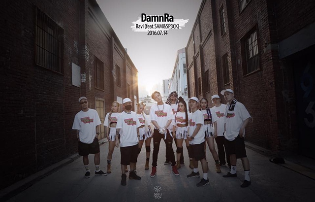 Ravi《DamnRa》概念照(來源：Jellyfish Entertainment@Facebook)