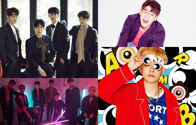 CNBLUE、MONSTA X、Eric Nam、Amber