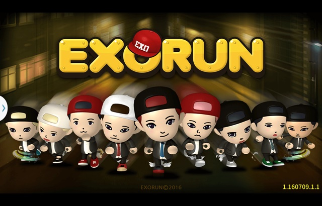 EXO 手遊《EXORUN》