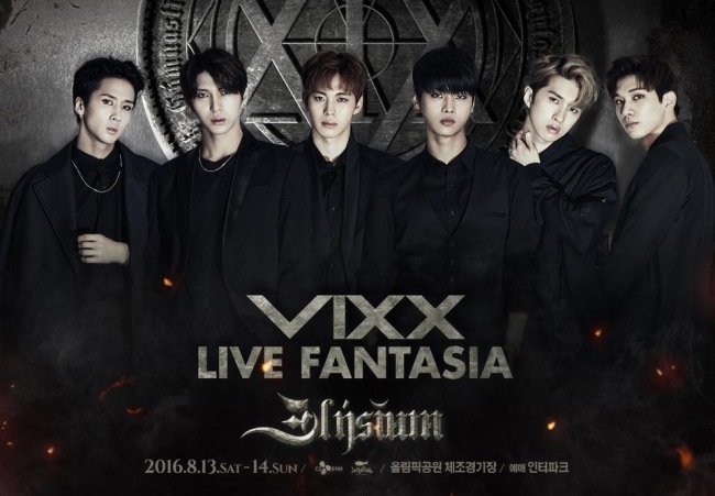 VIXX《ELYSIUM》演唱會海報