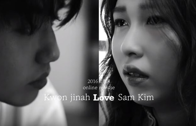 (縮圖)Kwon Jin Ah、Sam Kim《For Now》預告(來源：影片截圖)